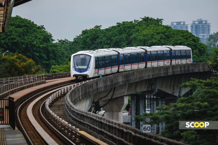 Light Rail Transit (LRT) laluan Kelana Jaya