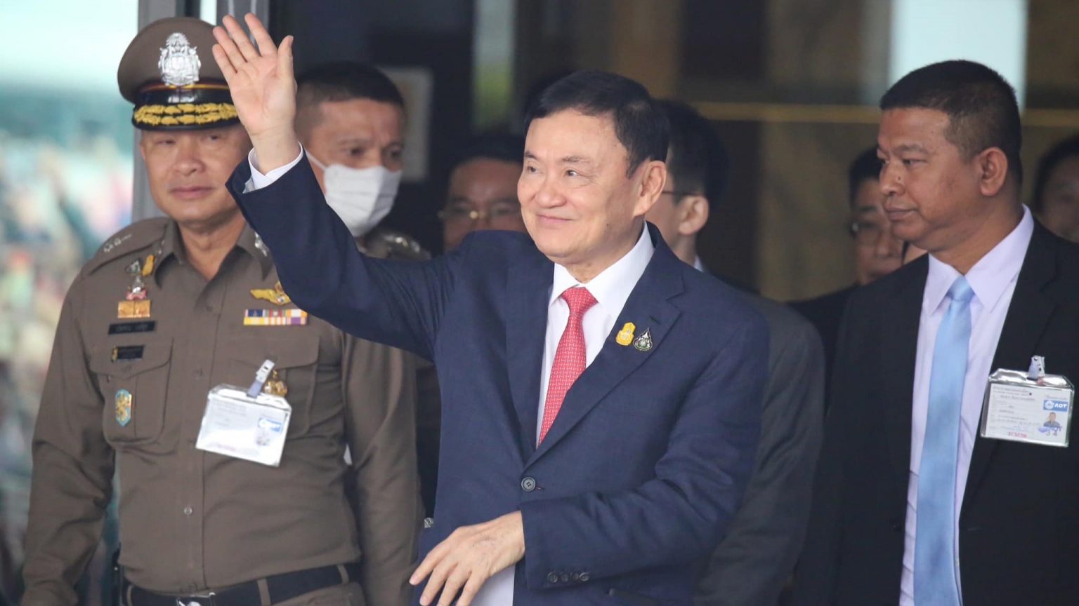 Ex-Thai PM Thaksin hospitalised on first day in detention