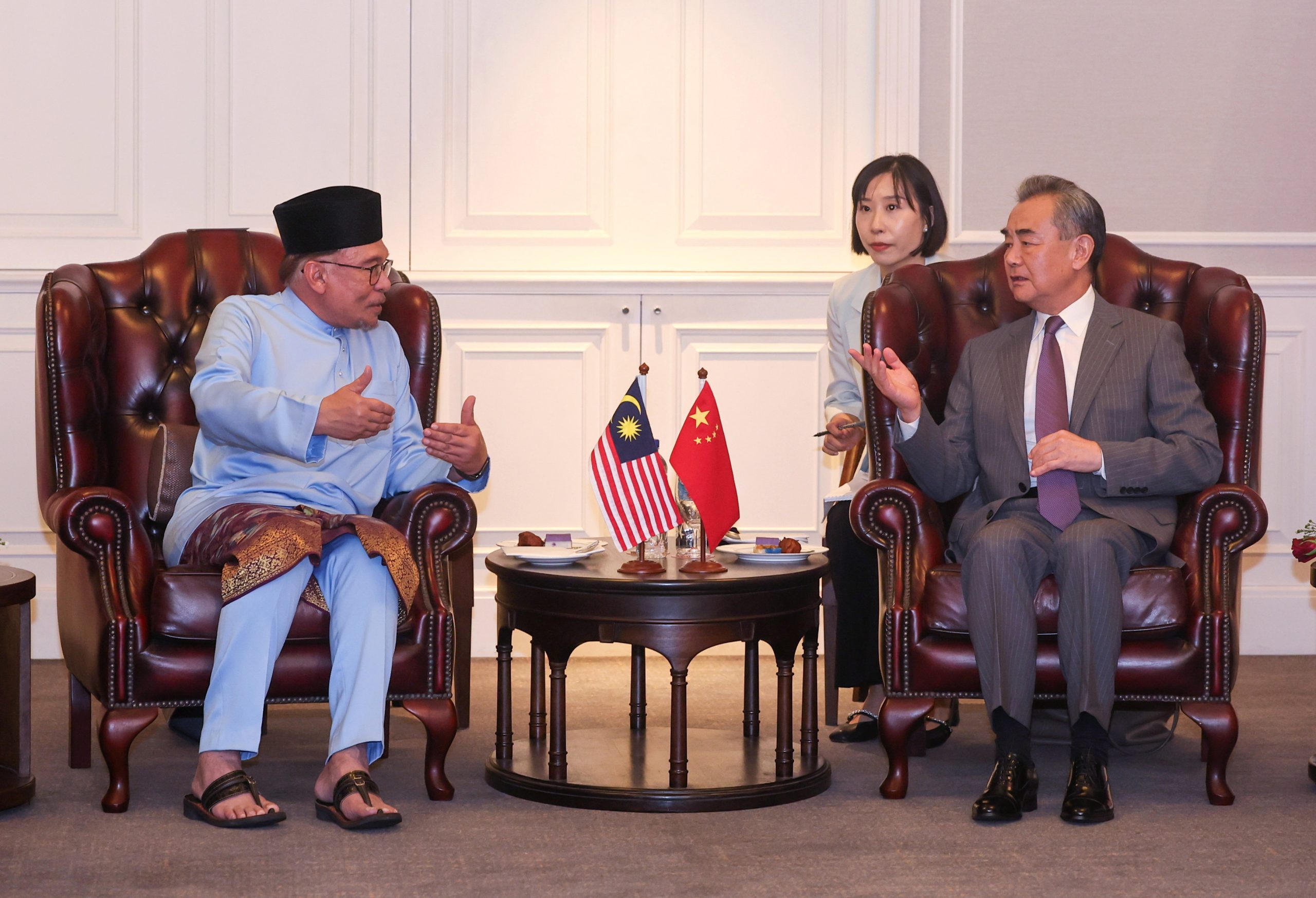 Anwar receives courtesy call from Chinese FM Wang Yi