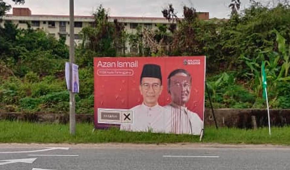 Campaign material vandalism: Kuala Terengganu PH lodges police report