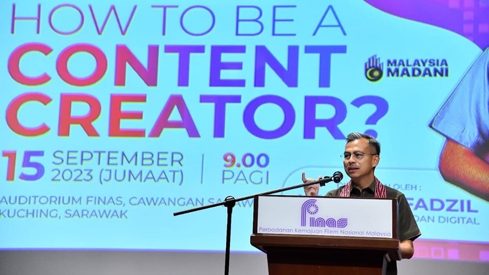 Peruntukan khas RM3 juta bagi galakkan pengkarya seni Sarawak dan Sabah hasilkan kandungan berkualiti: Fahmi