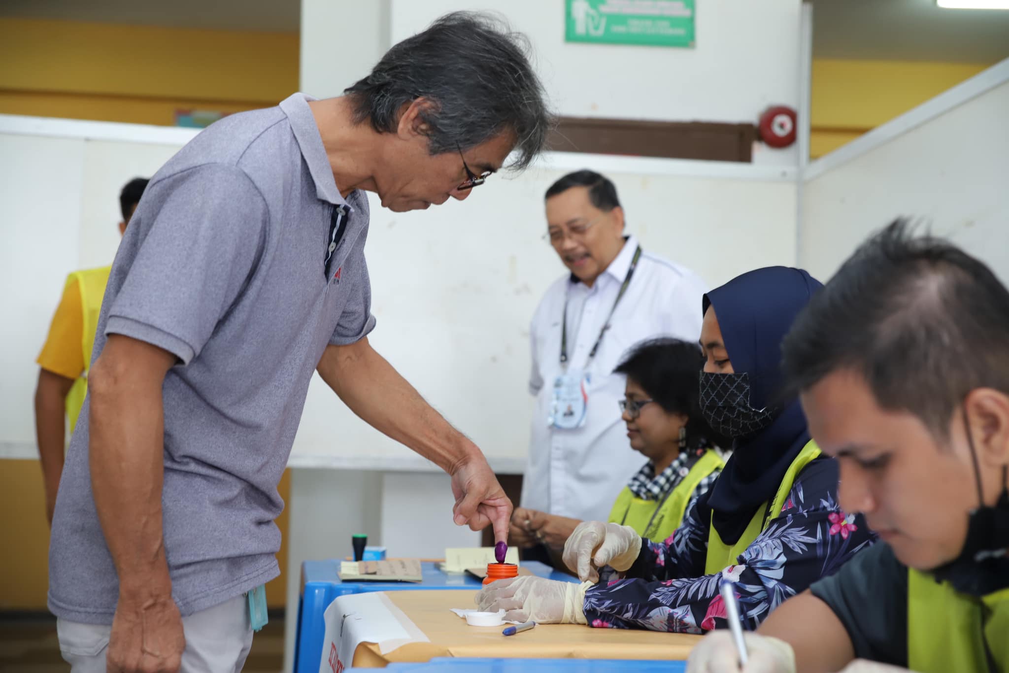 EC chief says low turnout in Pulai due to unfavourable weather