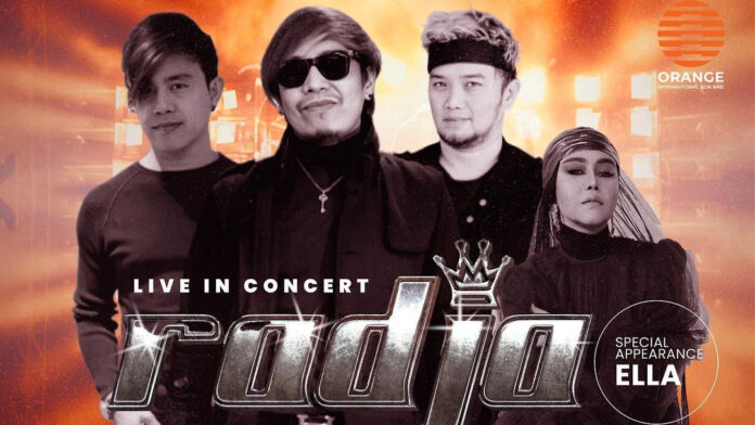 radja konsert feat ella KL gambar instagram