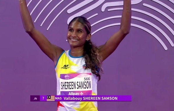 Shereen's unyielding spirit propels her to become Asia's third-fastest woman