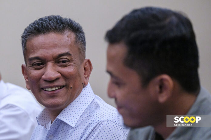 17112023 - Sidang media Datuk Mohammad Agus Yusuff dan Abdul Wahab Abdul Kadir Jilani di Hotel Tenera Bangi - AZIM RAHMAN