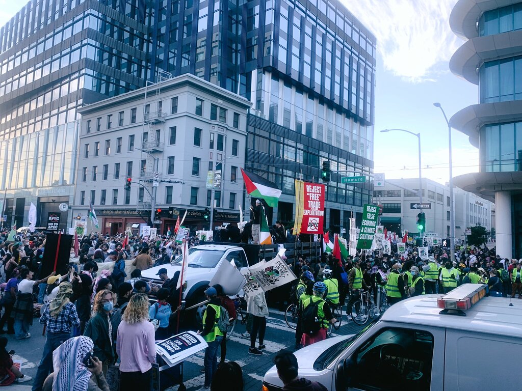 Rallies and street closures security tightens as Apec meeting starts