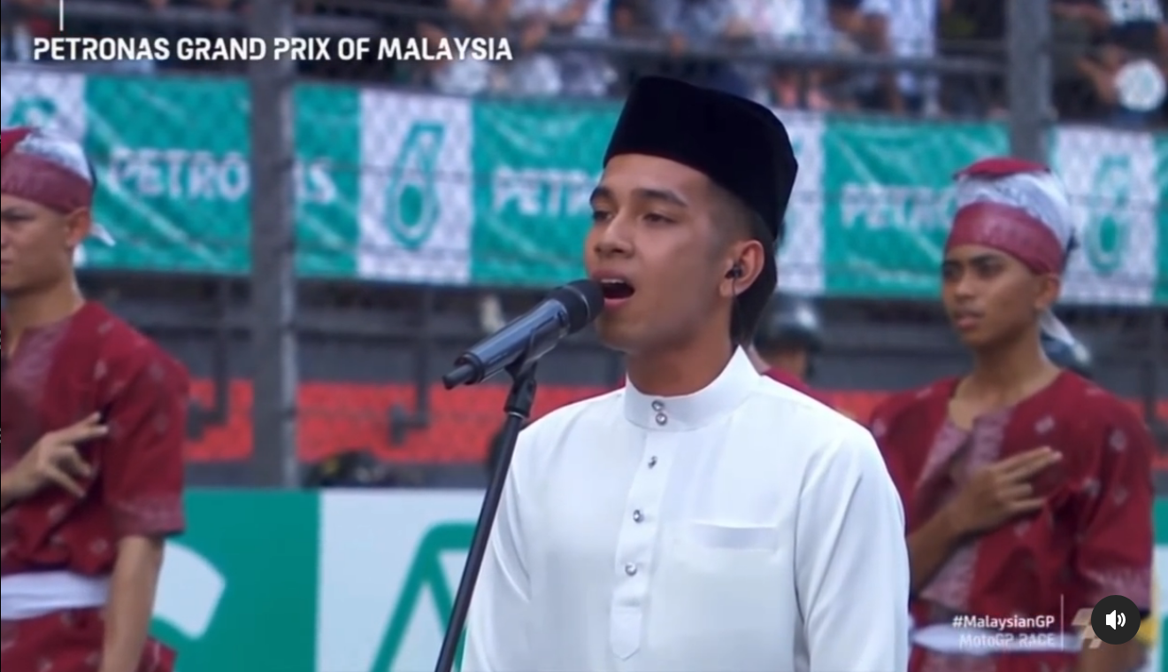 MotoGP Malaysia 2023: Naim Daniel anggap peluang nyanyi Negaraku di acara dunia penghormatan besar, kenangan terindah