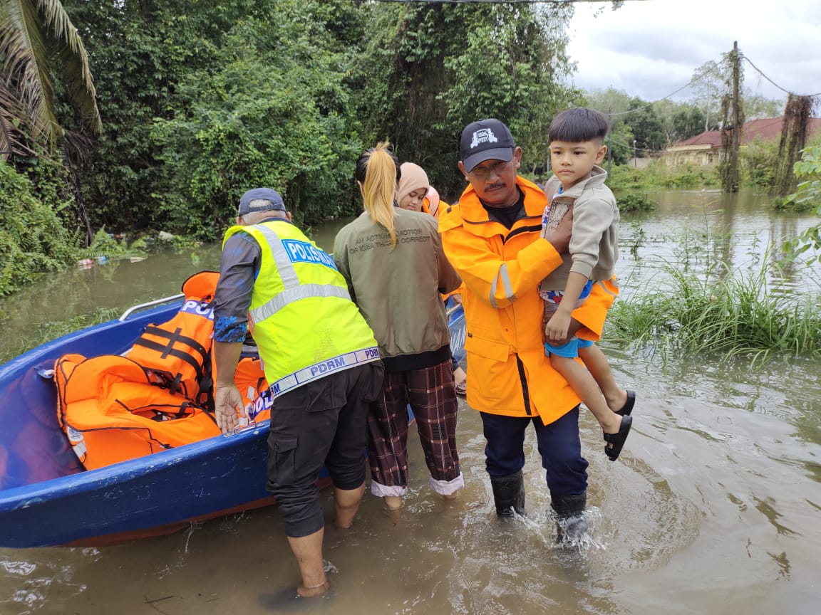 Mangsa banjir empat negeri menurun kepada 9,690 orang pagi ini: Nadma