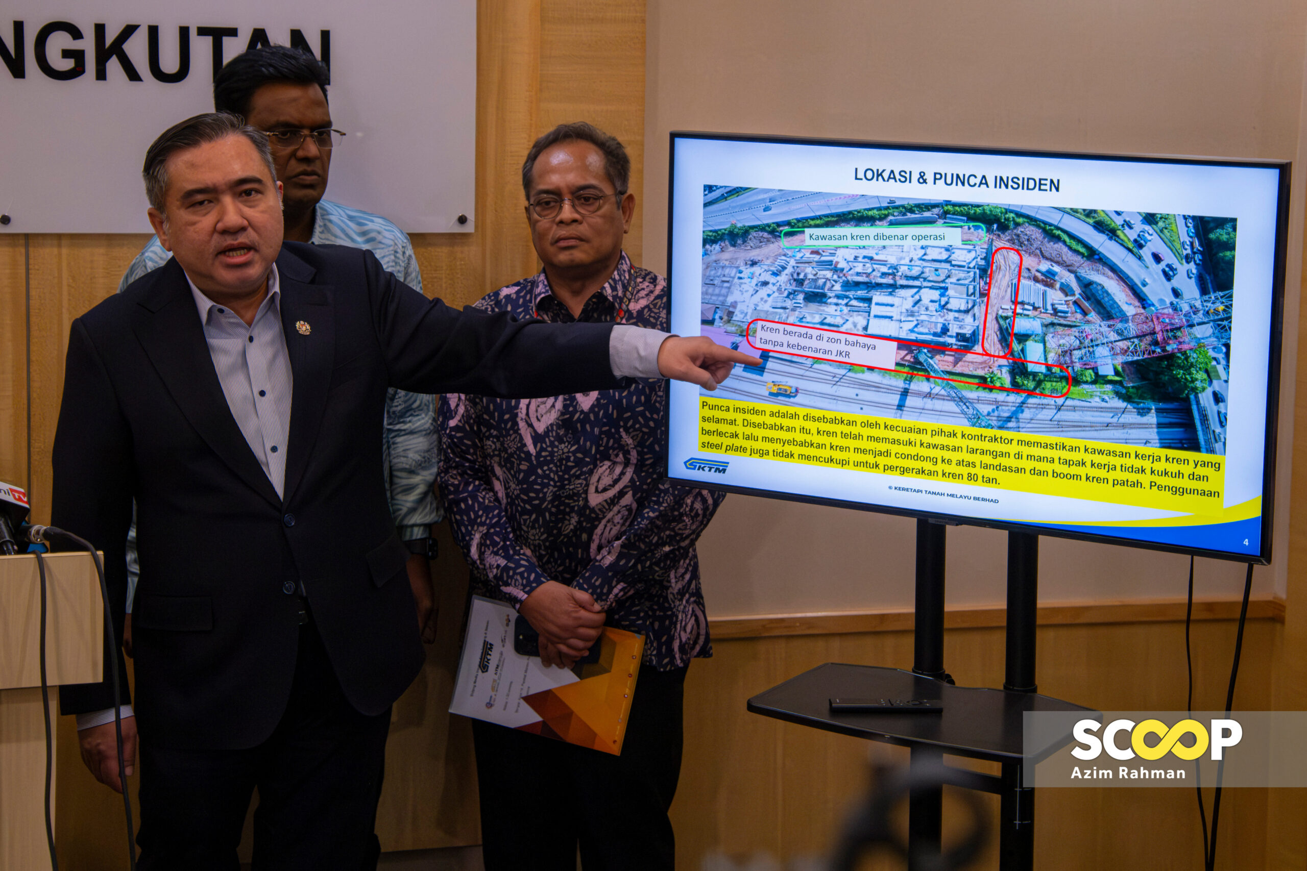 Rawang crane collapse a ‘big and serious crime’, contractor entered restricted area: Loke