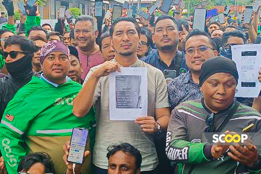 Mogok Grab jadi ‘pentas’ politik dengan kehadiran Wan Ahmad Fayhsal