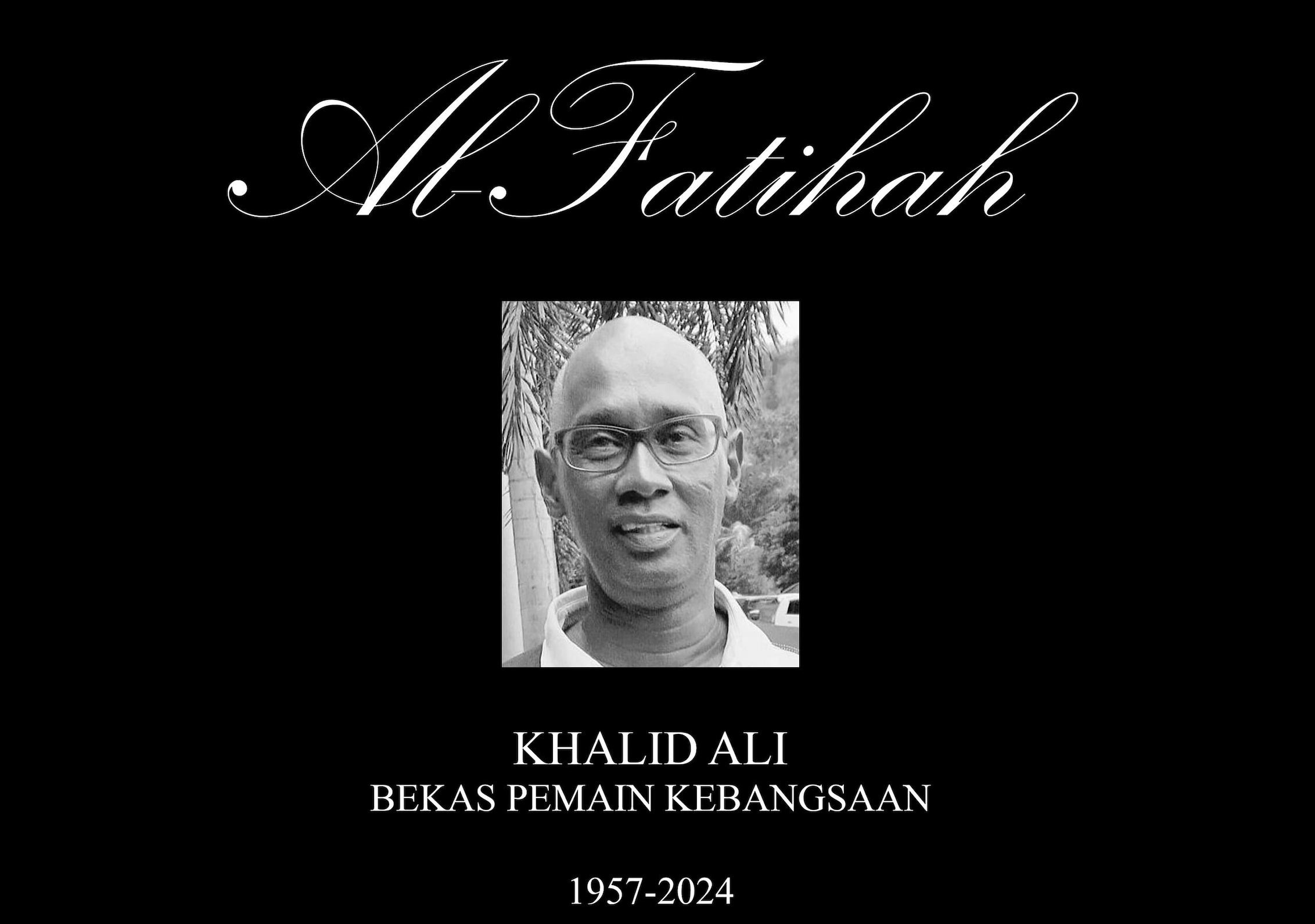 National football legend Khalid Ali dies at 66