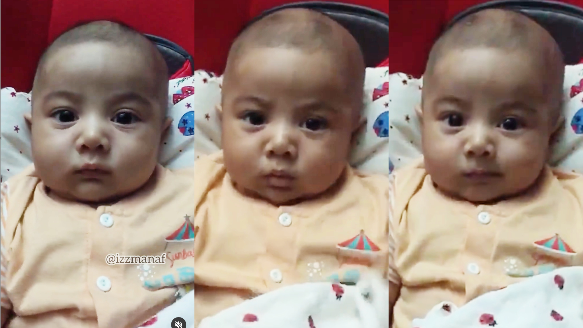 Rindunya…, video Zayn Rayyan ketika bayi undang sebak netizen