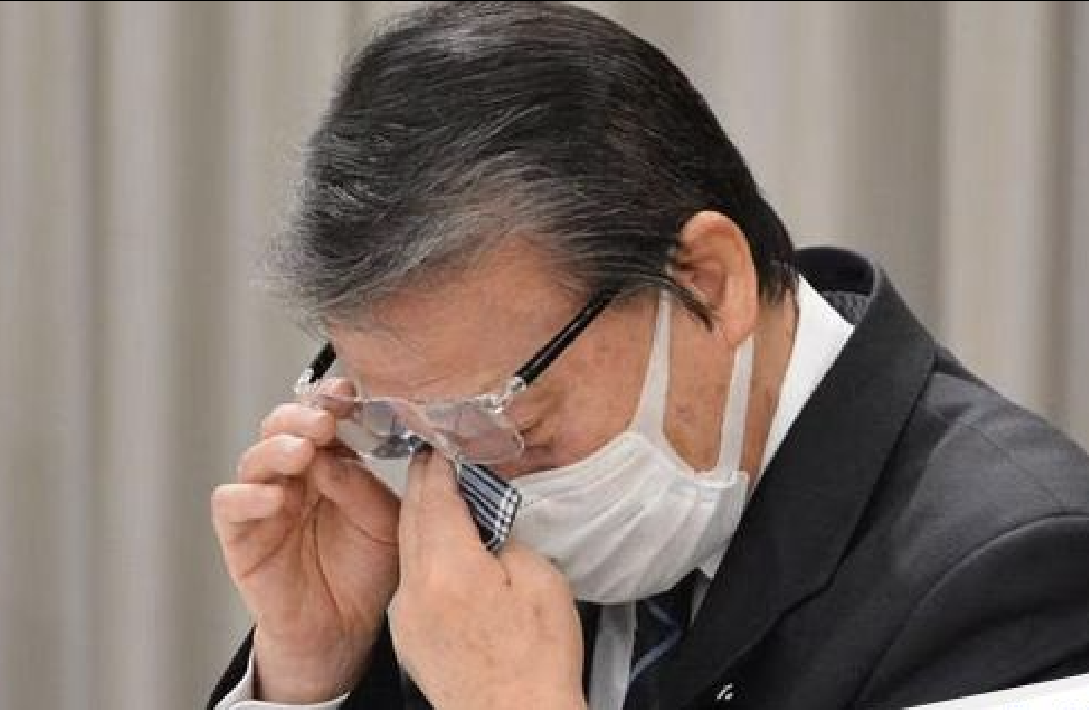 Japan mayor sobs as he quits, vows innocence in over 99 sexual harassment claims