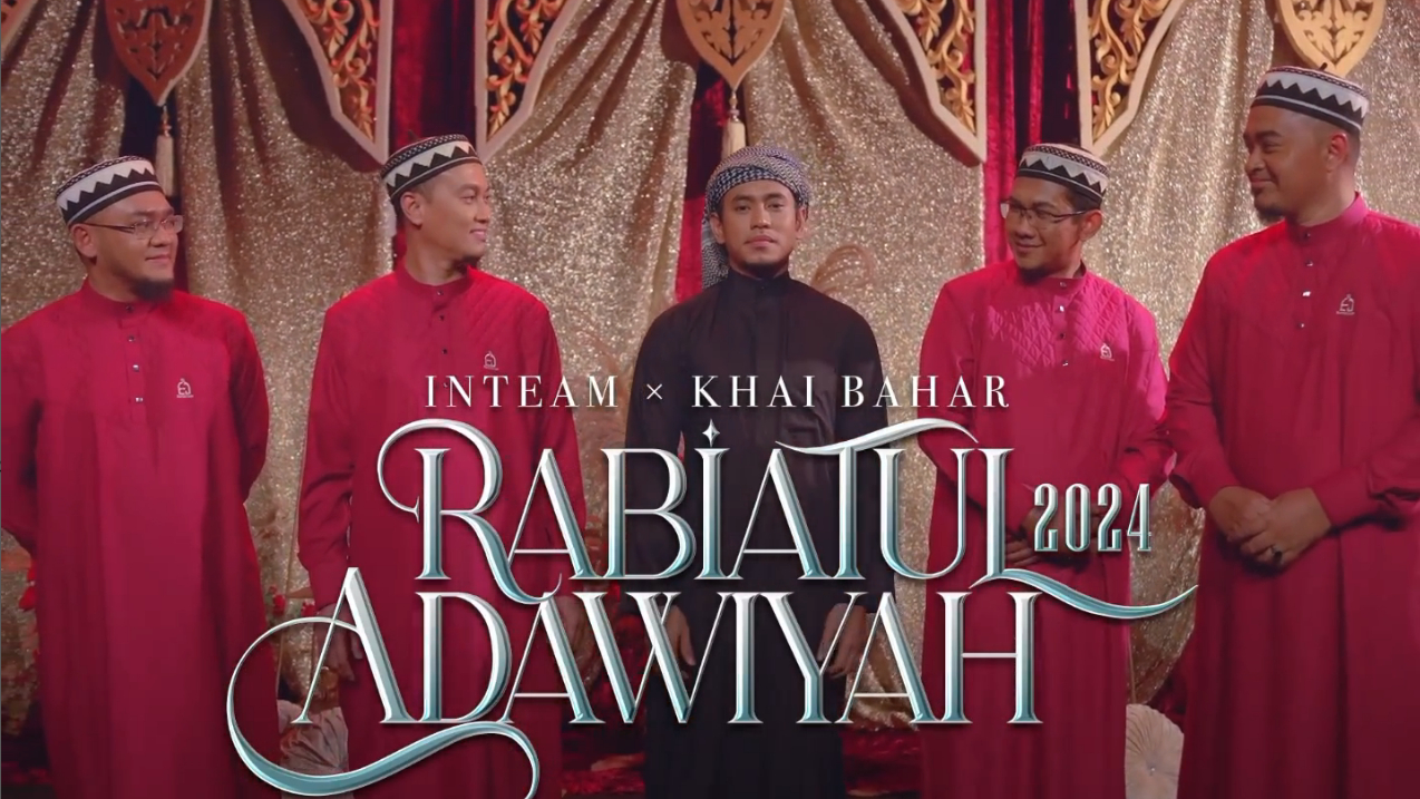 Selepas dua minggu dilancar, Rabiatul Adawiyah 2024 kolaborasi Inteam dan Khai Bahar masih trending di YouTube