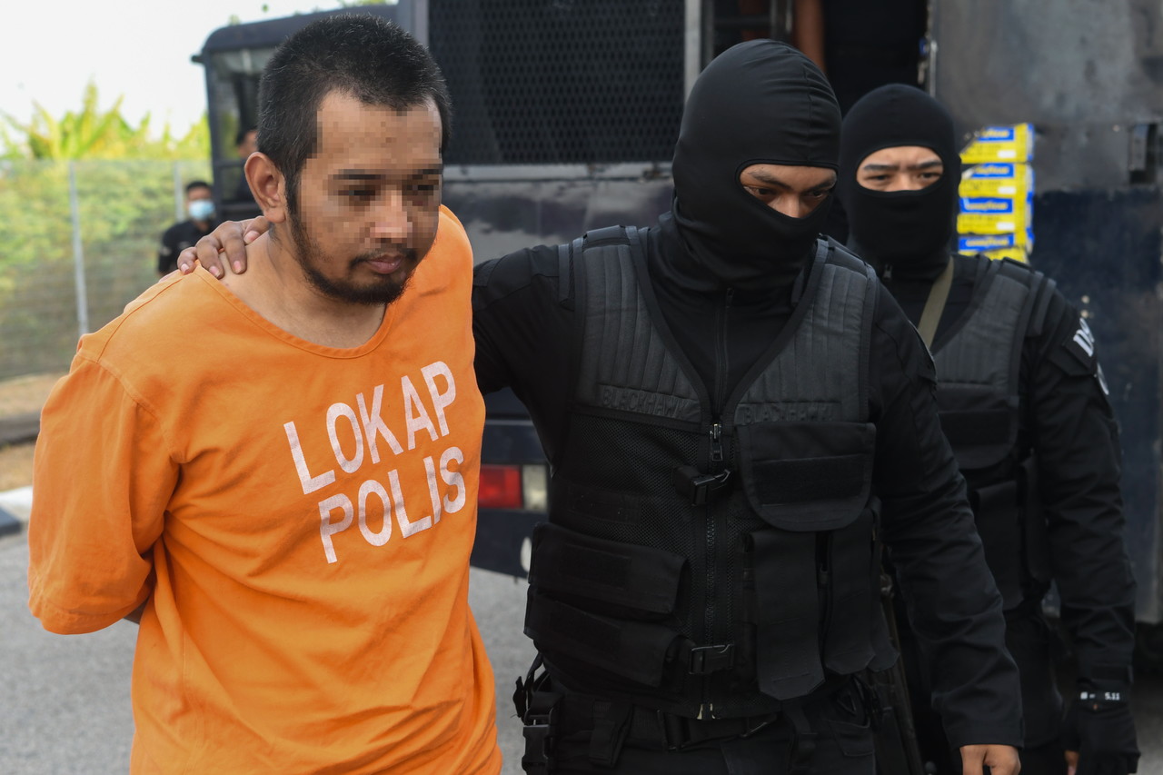 KLIA shooting: Hafizul arrives at Kota Bharu court to face charges
