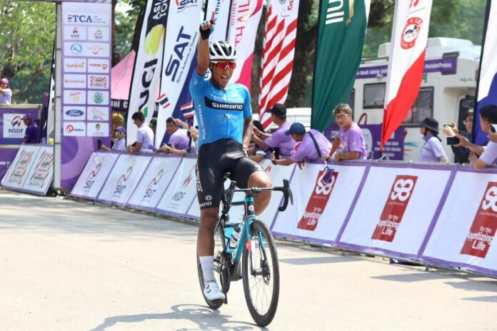 Aiman Rosli-Tour of Thailand-Stage 2 win-Pulse Media courtesy