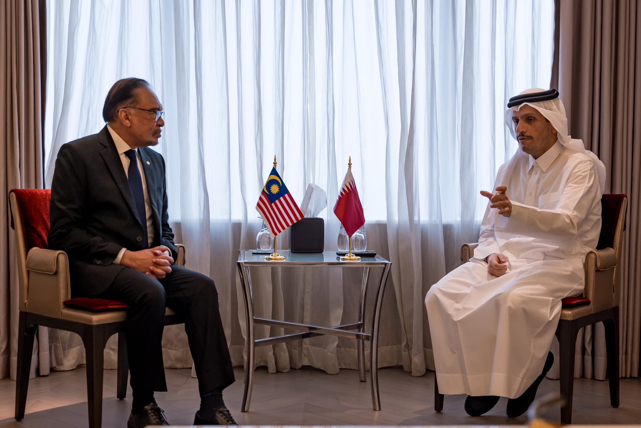 Malaysia stands with Qatar for Gaza relief efforts: Anwar