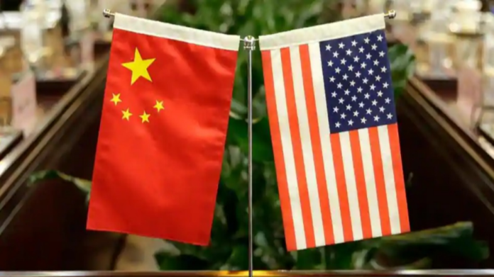 US China flag