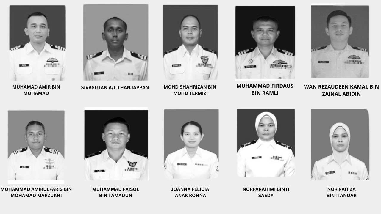 Lumut helicopter crash: victims to receive military honours