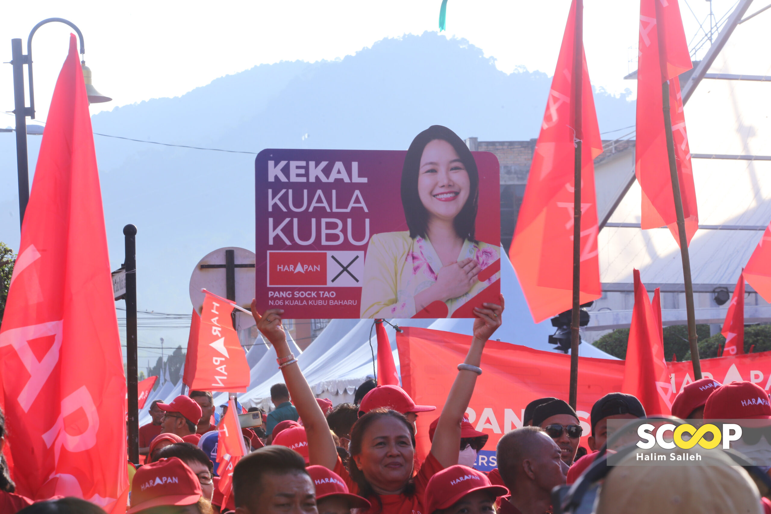 Pang launches election manifesto for Kuala Kubu Baharu a week before voting