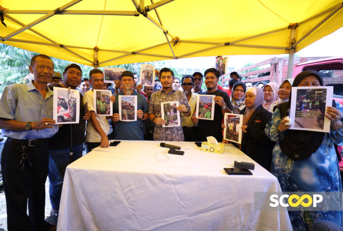 29052024 - Ahli Dewan Negeri Gombak Setia, Hilman Idham (tengah) bersama penduduk Kg Sri Makmur - HALIM SALLEH 03
