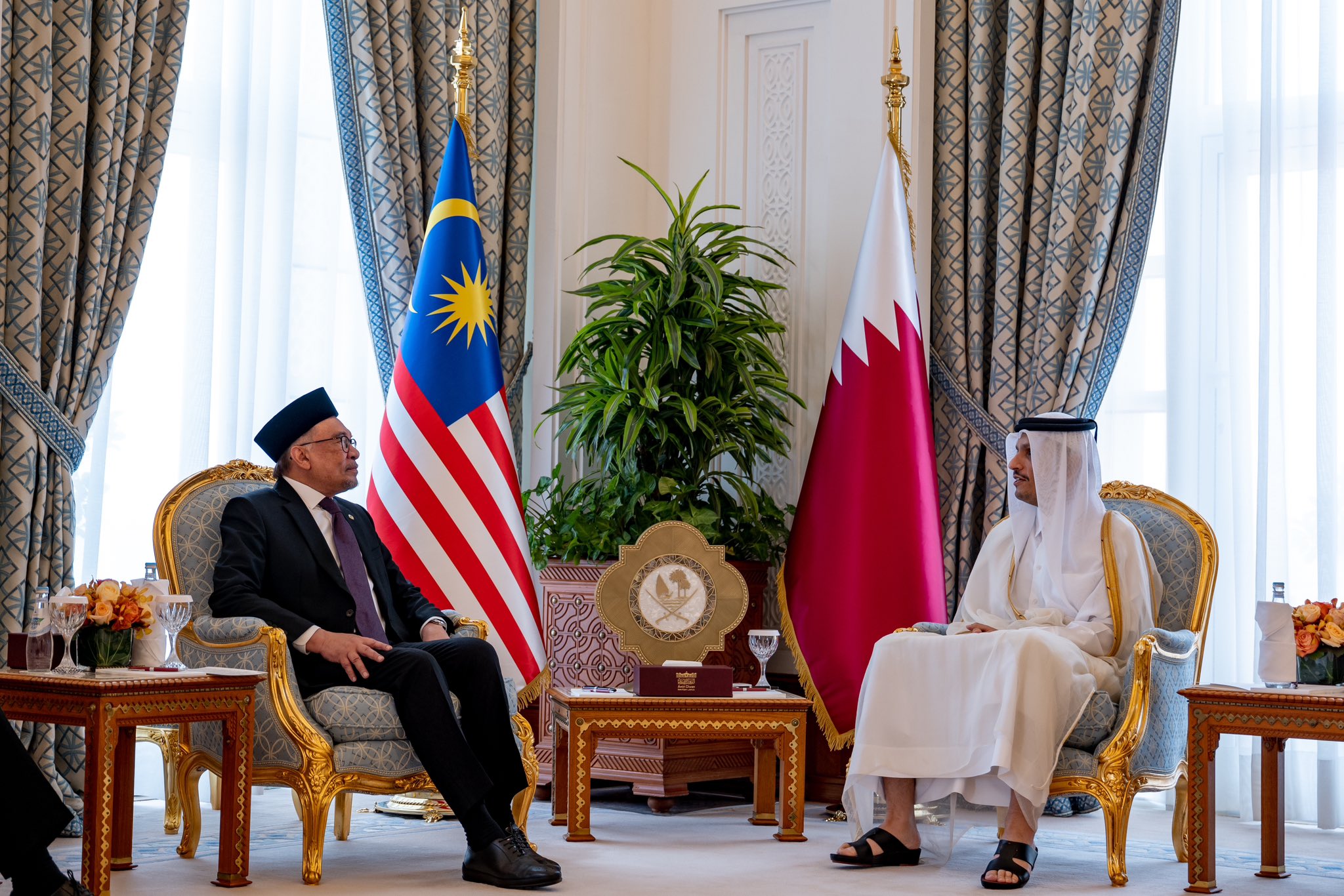 Malaysia, Qatar bincang secara mendalam konflik Palestin-Israel