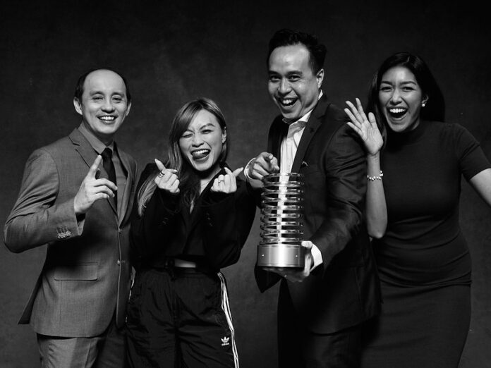 Fishermen photoshoot at the Webby 28th Annual Webby Awards