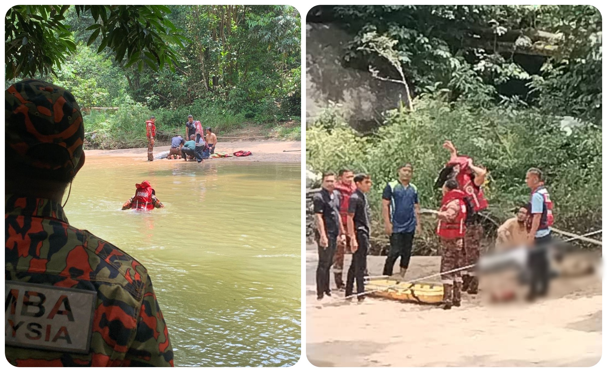 Father, children aged 6 and 9, drown in river near Kuala Kubu Baharu