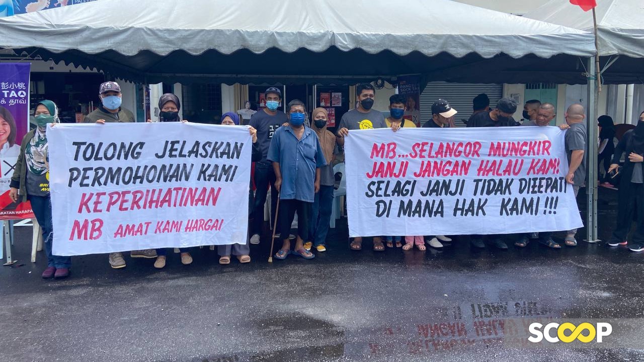 Bakal diusir Isnin ini, 24 keluarga di Kg Seri Makmur mohon campur tangan MB Selangor