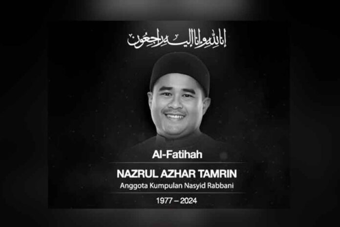 Ahli kumpulan Rabbani, Nazrul meninggal dunia | Scoop