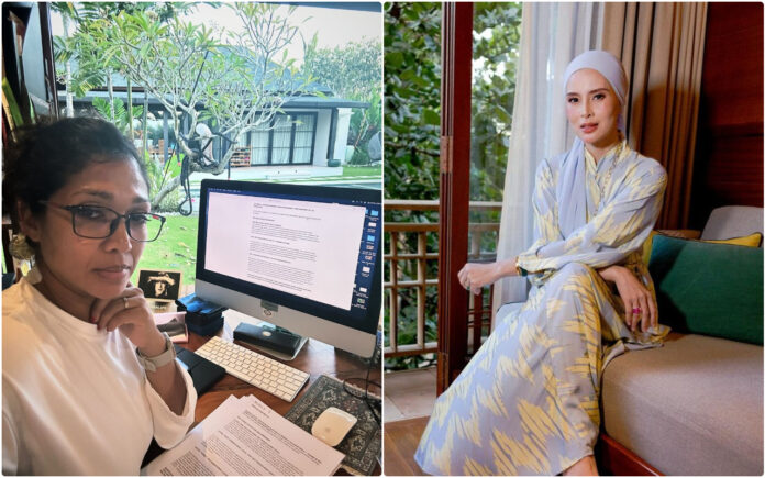 Nourul dan Daphne Iking