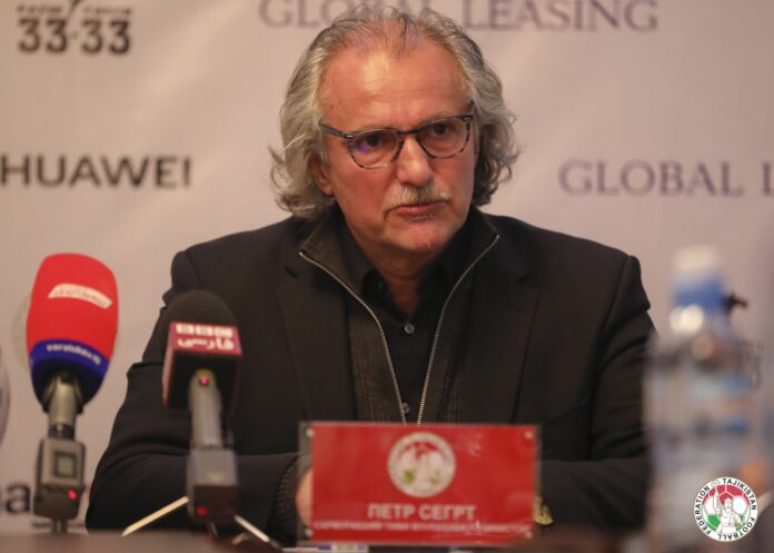 Petar Segrt-Tajikistan Football Federation