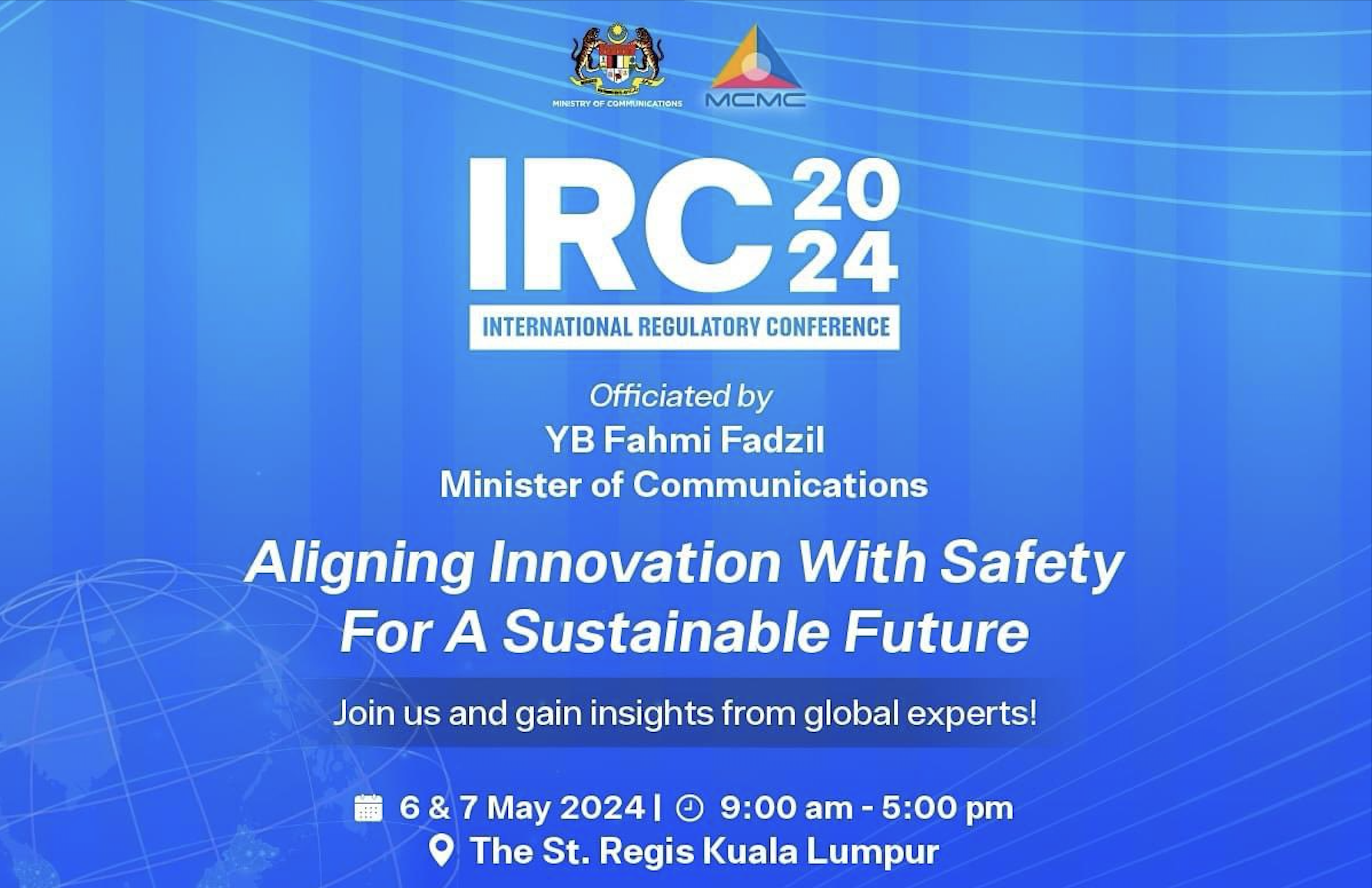 MCMC presents IRC 2024: Kuala Lumpur gears up for global dialogue on innovation and safety