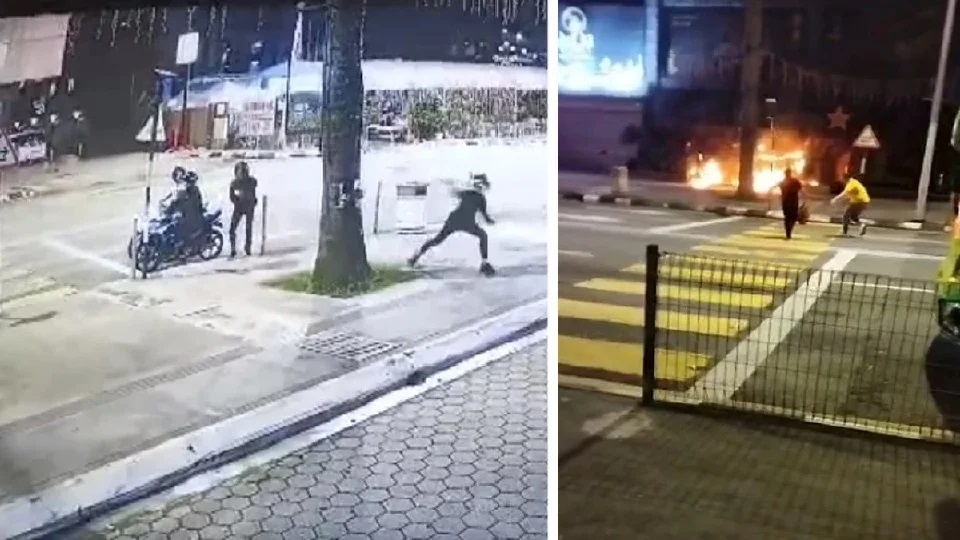 KL entertainment centre targeted in suspected petrol bomb attack