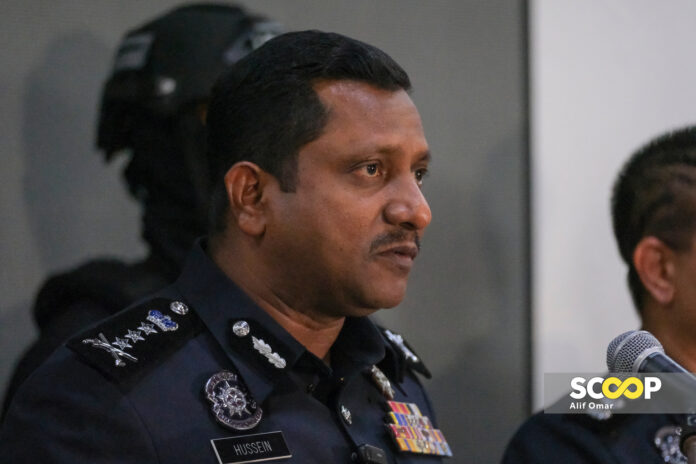 11062024 - Sidang media Ketua Polis Selangor Datuk Hussein Omar Khan mengenai sindiket pengedaran dadah melibatkan rampasan bernilai RM 4.92 juta di Ibu Pejabat Kontinjen Selangor S