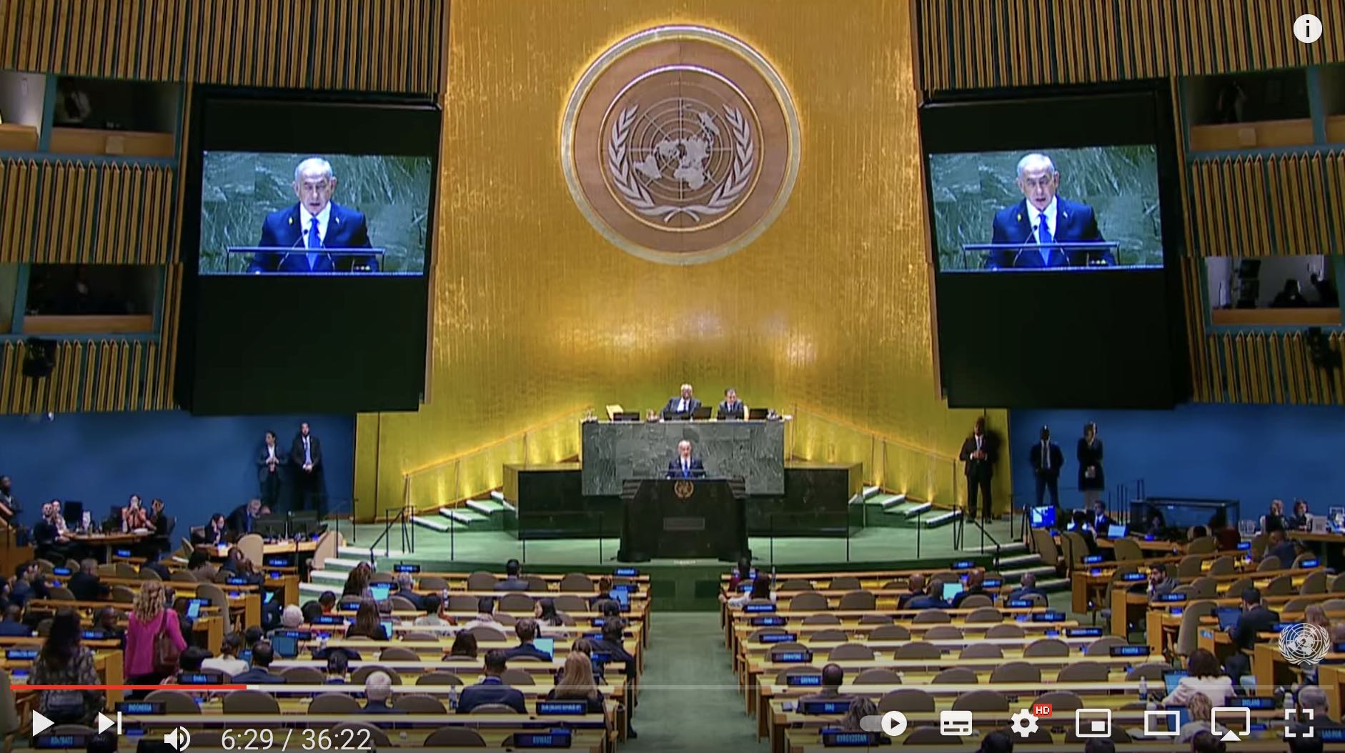 Malaysia joins walkout on Netanyahu speech at UN General Assembly Scoop