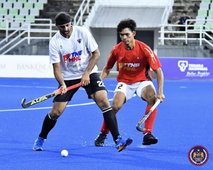 TNB defeated Matador Hockey Club 6-1 on Jan 20 match of the MHL - MHC pic