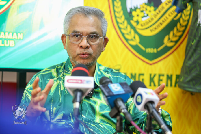 KDA FC majority shareholder Tan Sri Dr Mohd Daud Bakar - KDA FC Facebook pic
