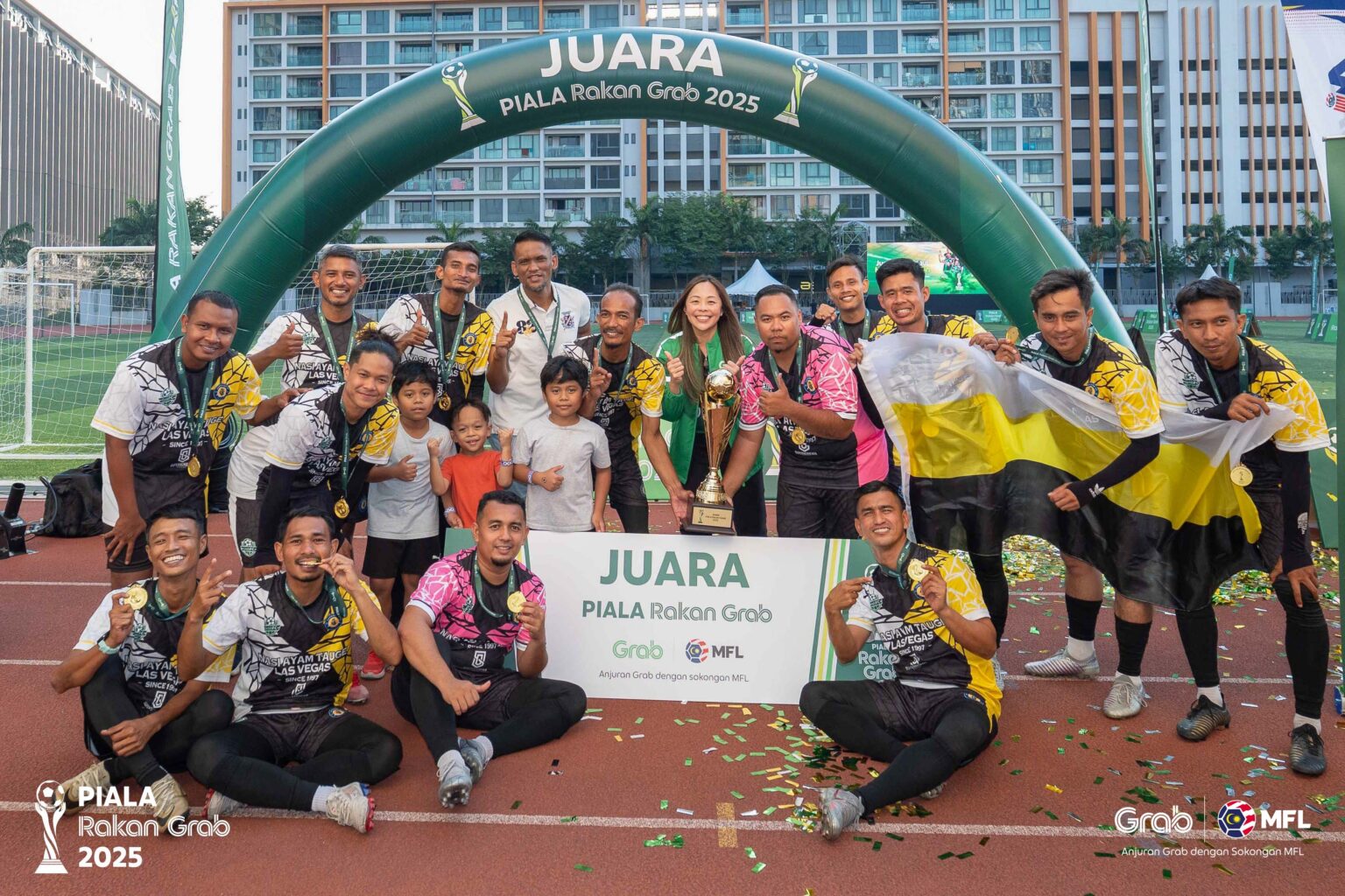 Langgor FC crowned Piala Rakan Grab champions as community tournament ...