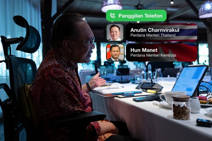 Anwar calls Anutin-Manet-FB pic