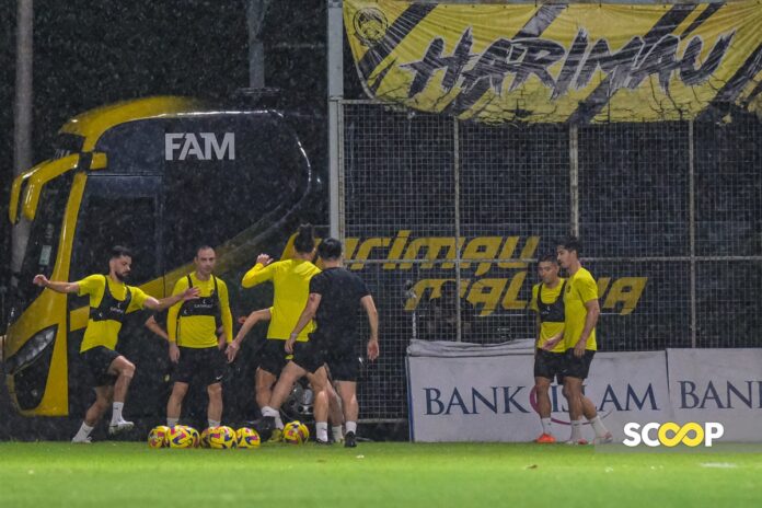 29082023-Pemain-Skuad-Harimau-Malaya-membuat-latihan-sebelum-berlepas-ke-China-bagi-perlwanan-persahabatn-disana-semasa-latihan-Skuad-Harimau-Malaya-di-FAM-Kelana-Jaya-AZIM-RAHMAN-18