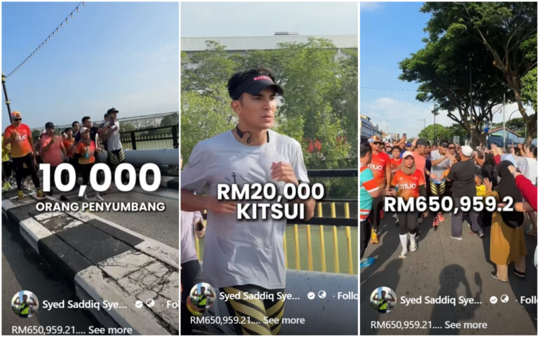 Syed Saddiq completes 170km 'Gratitude Run', raises RM650,000 for Muar ...